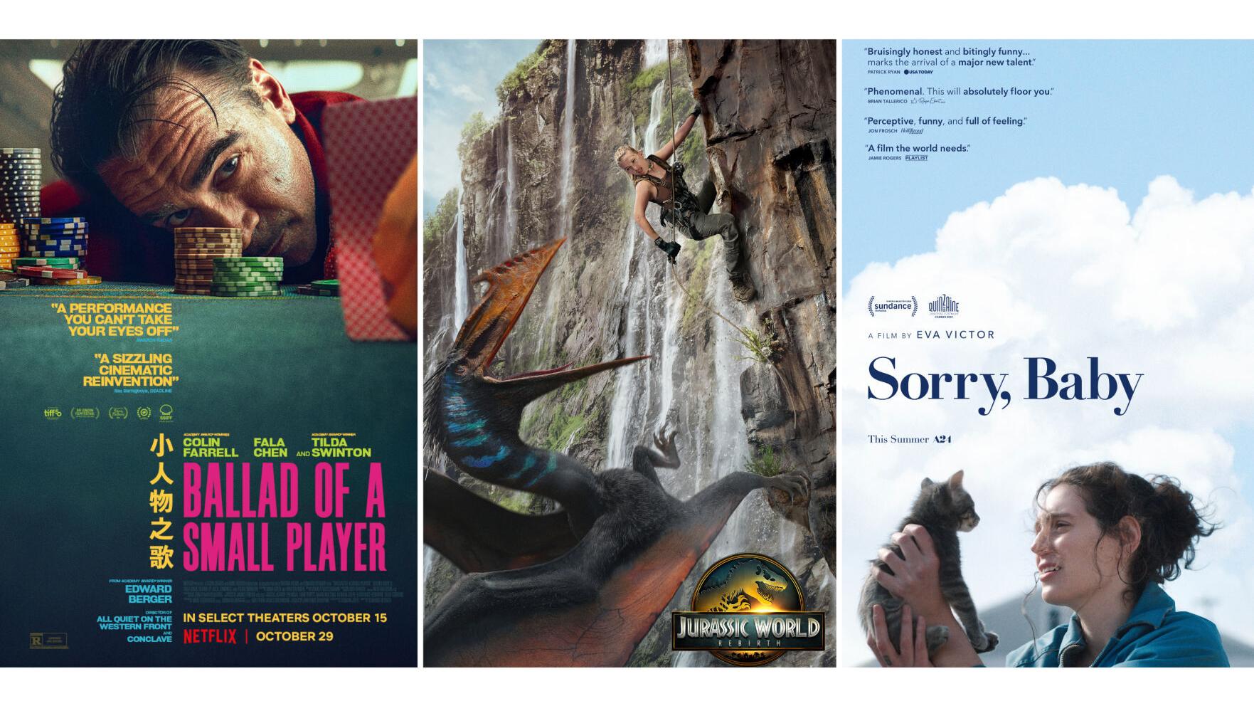 What to Stream: 'Jurassic World Rebirth,' Florence + the Machine, &TEAM, 'Sorry, Baby' and 'Hedda'